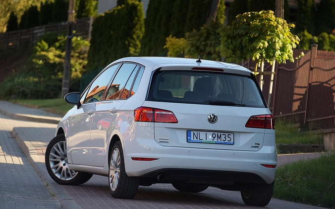 Volkswagen Golf Sportsvan cena 39900 przebieg: 261000, rok produkcji 2014 z Solec Kujawski małe 211